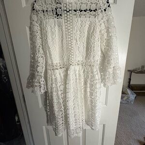 White Lace Dress